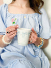 French Blue Bows Mug