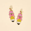 Beaded Earrings: Pencil Me In
