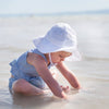 Flowered Eyelet Sunhat