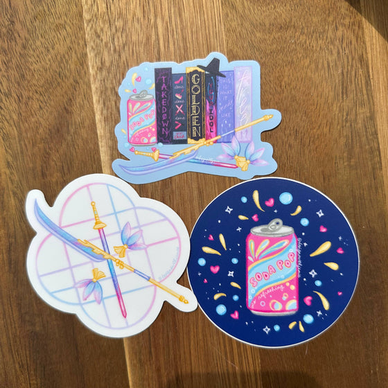 Soda Pop Kpop Demon Hunters Sticker