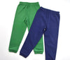 Solid Jogger Pants: Light Hunter Green