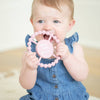 Small Town Girl Happy Teether: Pink