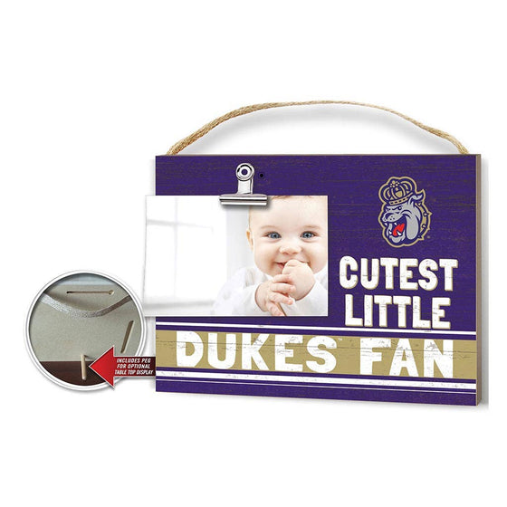 James Madison Little Duke Fan Purple Frame