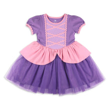  Purple Tower Princess Dress