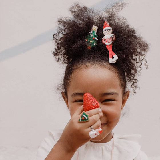 Christmas Elf & Christmas Tree Clips