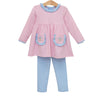 Flower Bouquet Pant Set