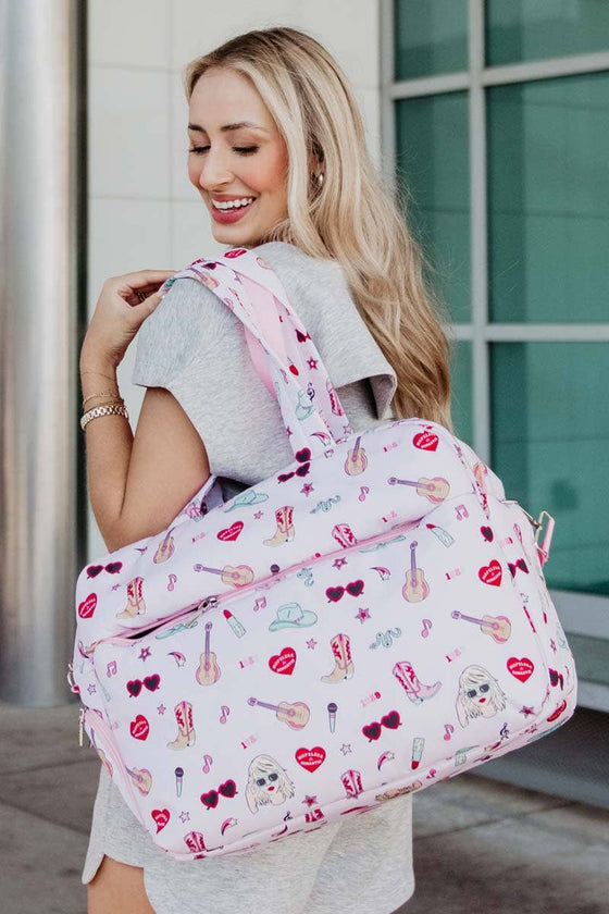 Music Girl Icons Duffel Weekender
