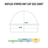 JMU Ruffled Cap: Newborn
