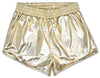 Gold Metallic Shorts