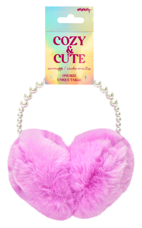 PEARL LAVENDER EARMUFFS