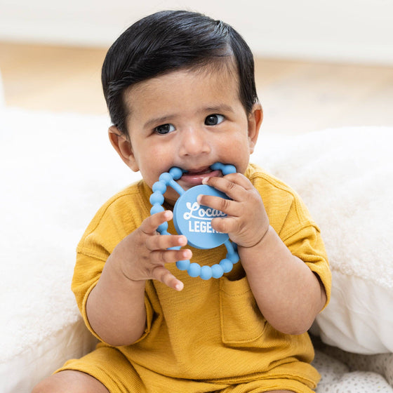 Local Legend Happy Teether: Blue