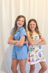 Scallop Shorts