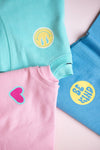 Bubblegum Heart Eyes Sweatshirt: Kids