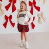 Merry Tartan Patch Sweatshirt