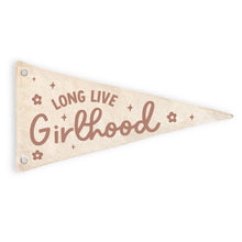  Long Live Girlhood Canvas Pennant