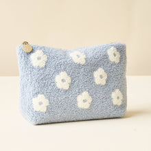  Teddy Pouch-Flower Blue