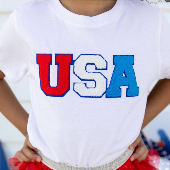 USA Patch Short Sleeve T-Shirt