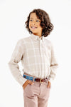 Deans List Dress Shirt: Thompson Park Plaid