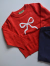Top it with a Ribbon Sweater
