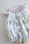 Hand Picked Smocked Florals Bubble