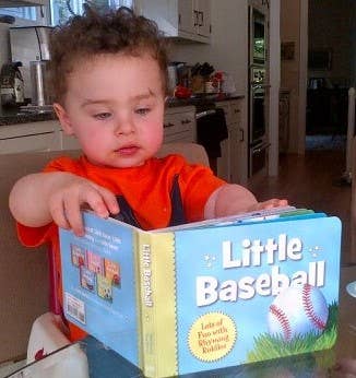 Little Baseball Board Book