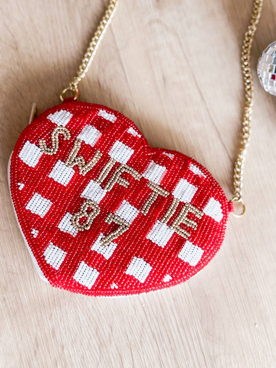 Swiftie 87 Beaded Coin Purse