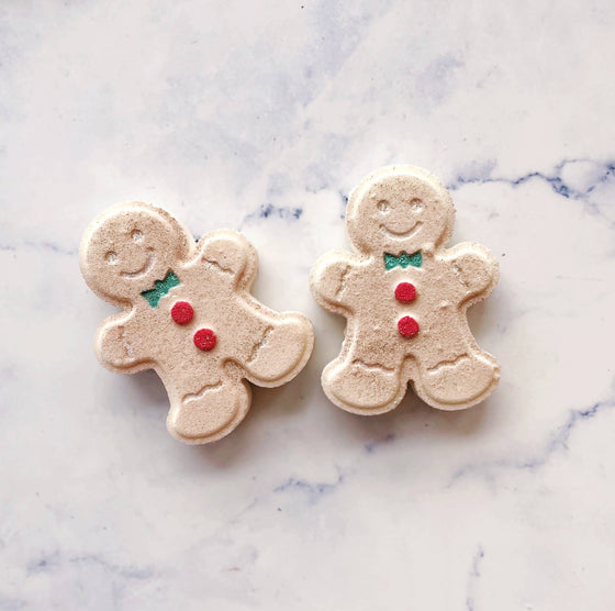 Gingerbread Man Bath Bomb