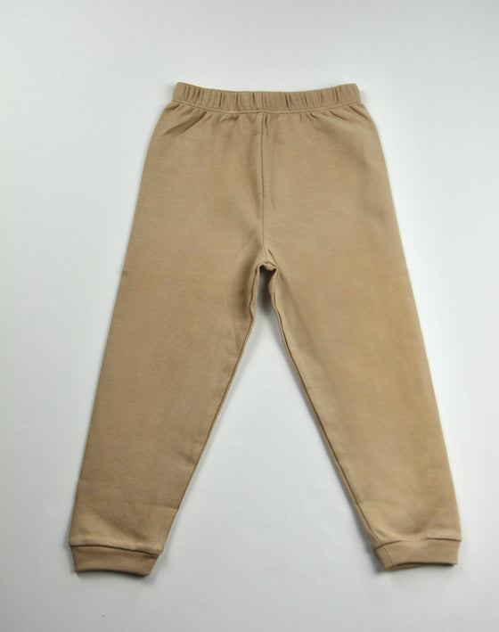 Solid Jogger Pant: Sand