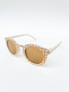 Plaid Pop Kids' Sunglasses