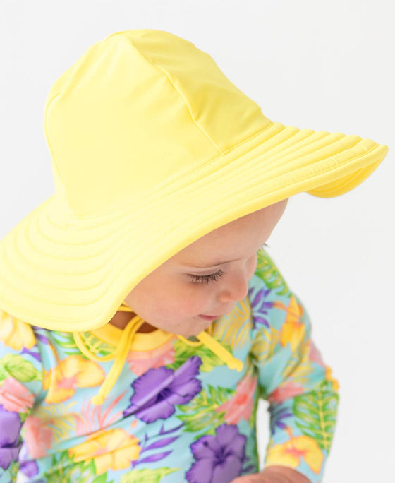 Banana Yellow Swim Hat