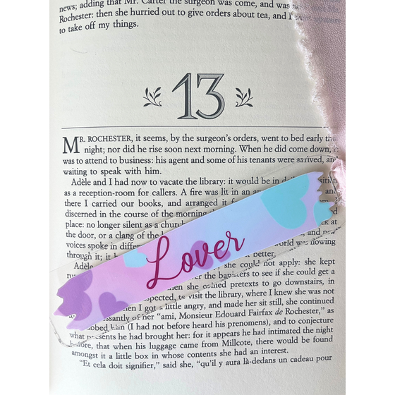 Taylor Swift acrylic bookmark: Lover