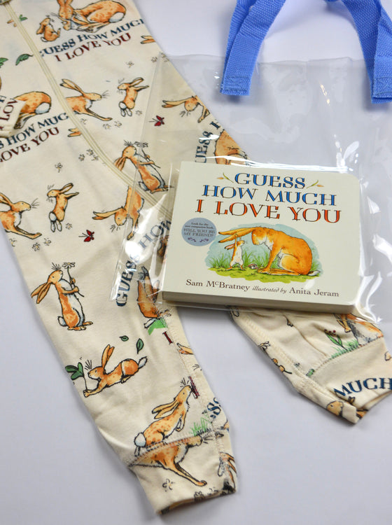 Books to Bed: Guess How Much I Love You Sleeper Set with Book