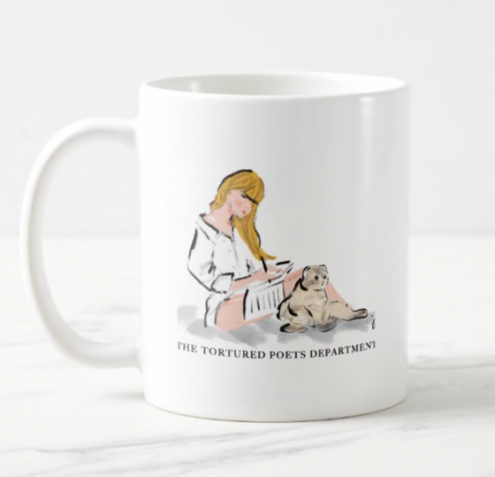 Taylor Swift Tortured Poets Department Mug