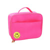 Nylon Lunch Bag Box: Hot Pink