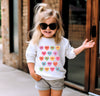 Multicolor Candy Heart Youth Sweatshirt