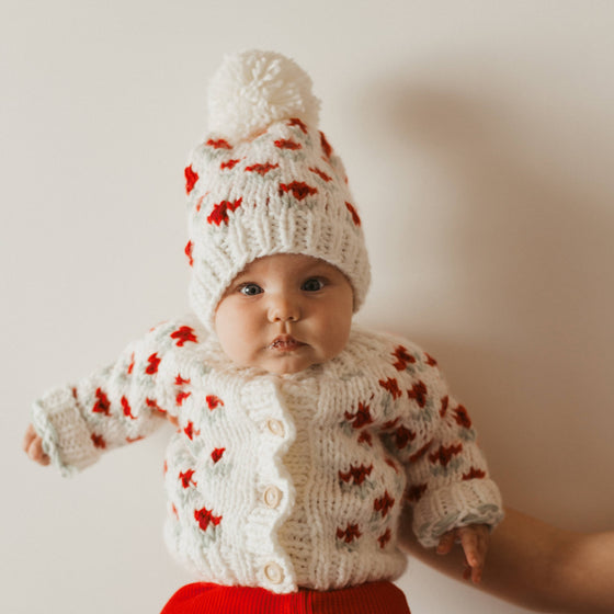 Bitty Blooms Beanie Hat