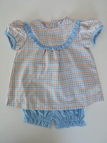  Fall Plaid Bloomer Set