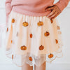 Pumpkin Sequin Scallop Tutu