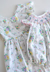 Hand Picked Smocked Florals Bubble