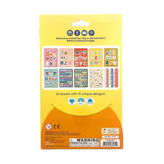 Stickiville Stickers X Suzy:- Alphabet