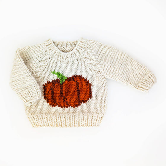 Pumpkin Knit Sweater