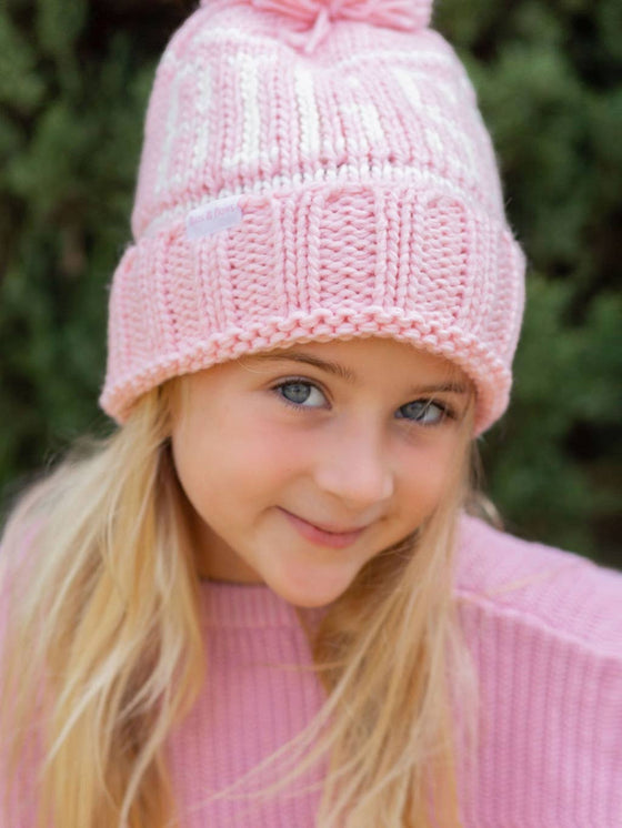 Big Sister Winter Hat: Kid (3-7 y.o.)