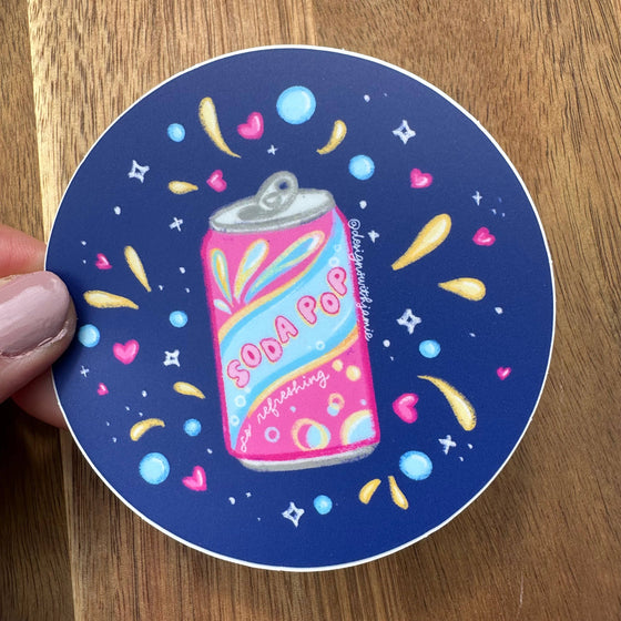 Soda Pop Kpop Demon Hunters Sticker