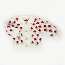  Bitty Blooms Cardigan Sweater