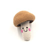 Friendly Plush Mushroom Rattle