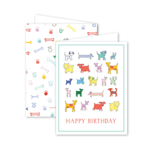  Puppy Party Birthday Card