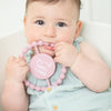 Small Town Girl Happy Teether: Pink