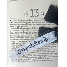  Taylor Swift inspired album acrylic bookmark w/ribbon: Reputation