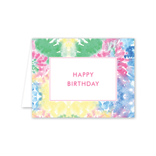  Tie Dye Birthday: Single Card