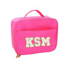 Nylon Lunch Bag Box: Hot Pink